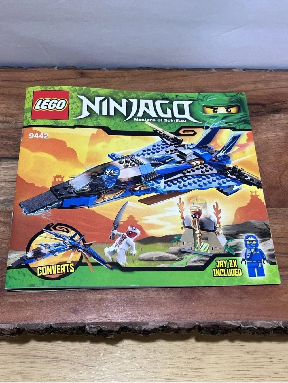 LEGO Ninjago Jay's Storm Fighter #9442 with Box Instruction Legos and Figurines